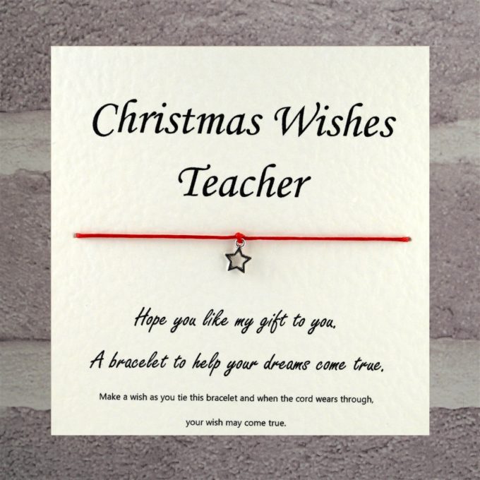 cards to teachers wishing merry Christmas
