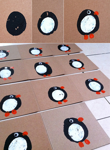cute handmade Christmas cards Ideas for Kids