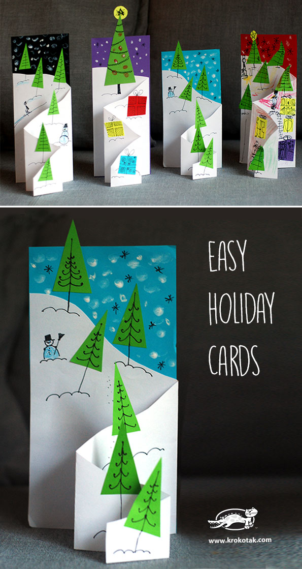 easy Christmas cards