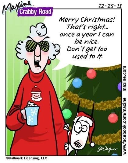 funny Christmas card image