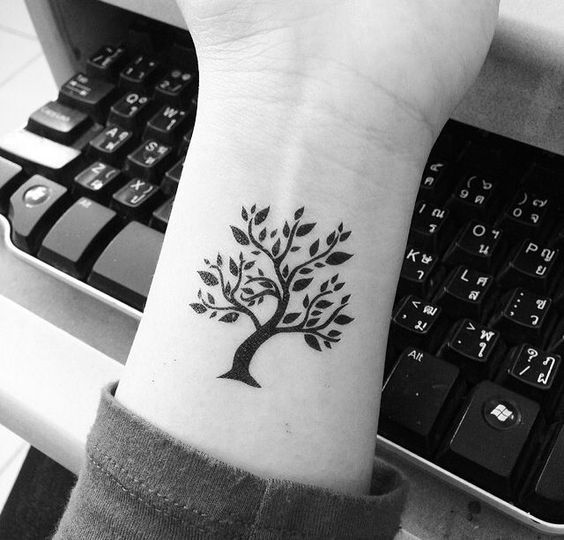 Basic tree of life tattoo