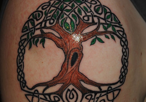 Complete tree of life tattoo
