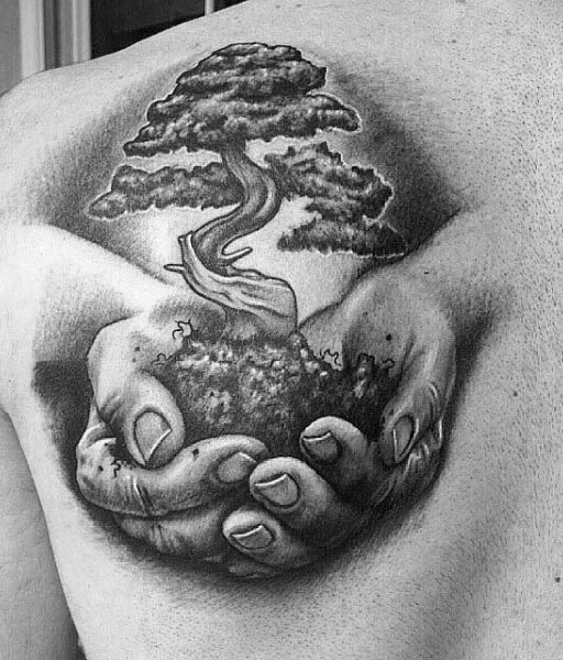 Salvation in tree of life tattoos
