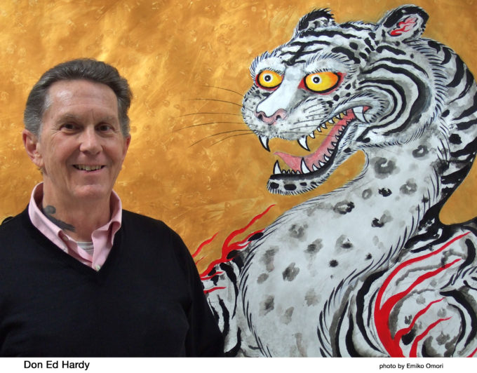 Don Ed Hardy tattoo artist in US