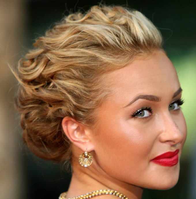 Curly Prom Updo