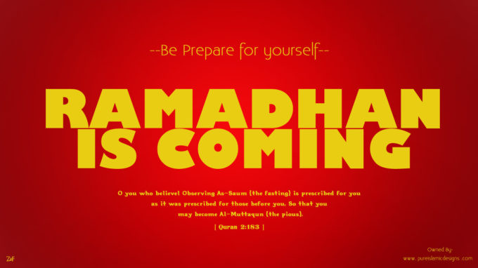 ramadhan is coming