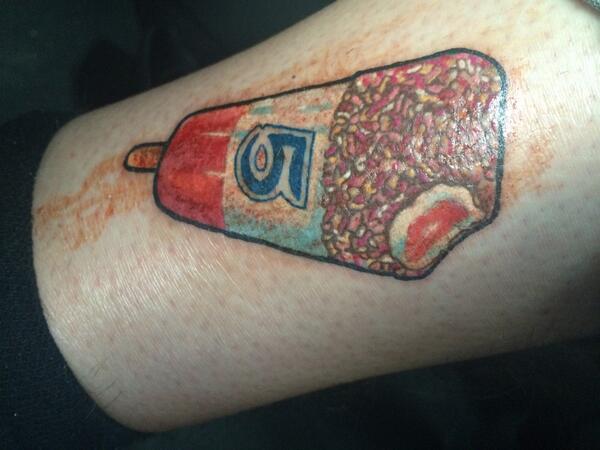 ice lolly tattoo ideas for summer