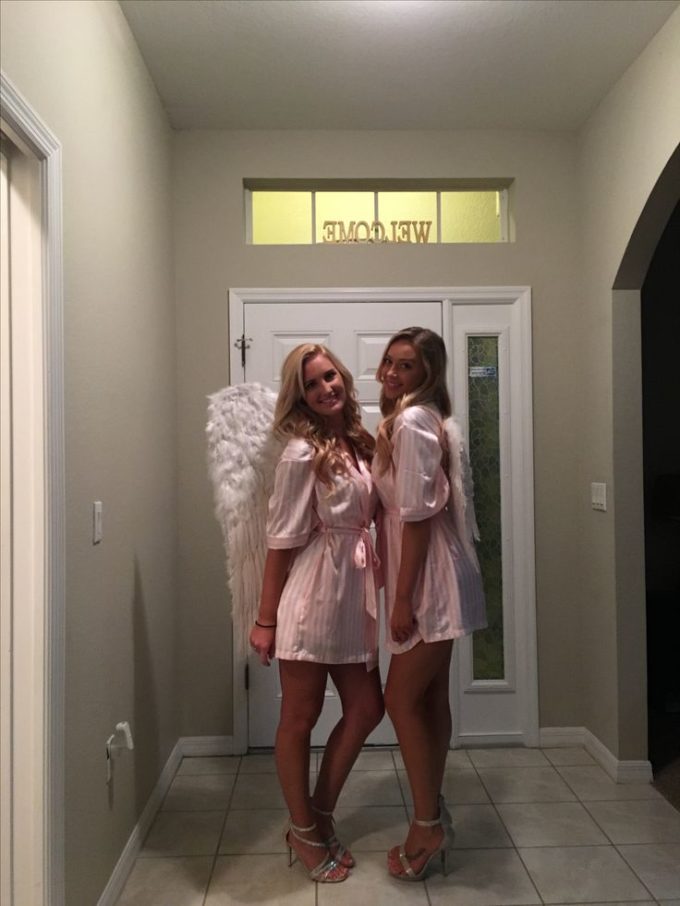angel halloween costume ideas for college girls