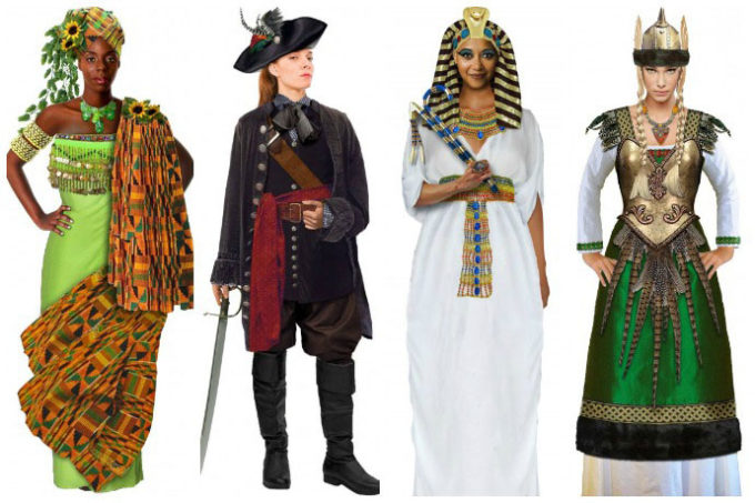 goddess halloween costume ideas for 4 girls group