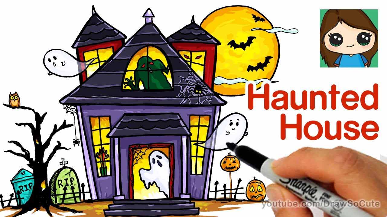 20 DIY Draw So Cute Halloween Things on Paper EntertainmentMesh