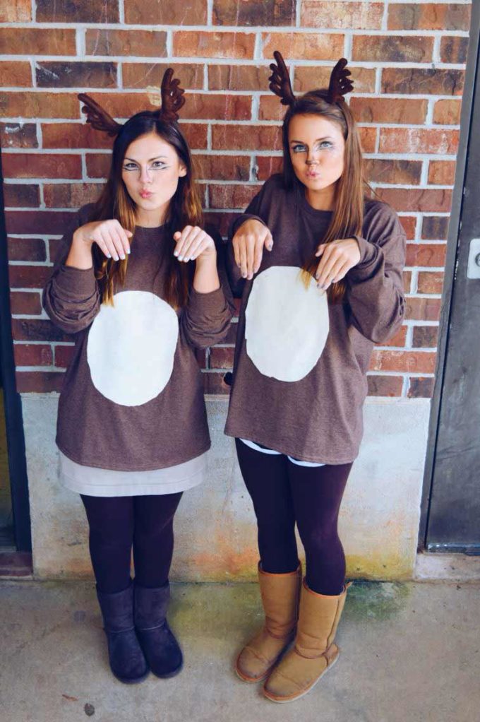 reindeer halloween costume ideas for college girls