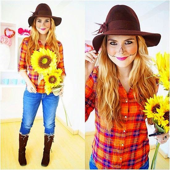 scarecrow costume ideas for college girls on halloween