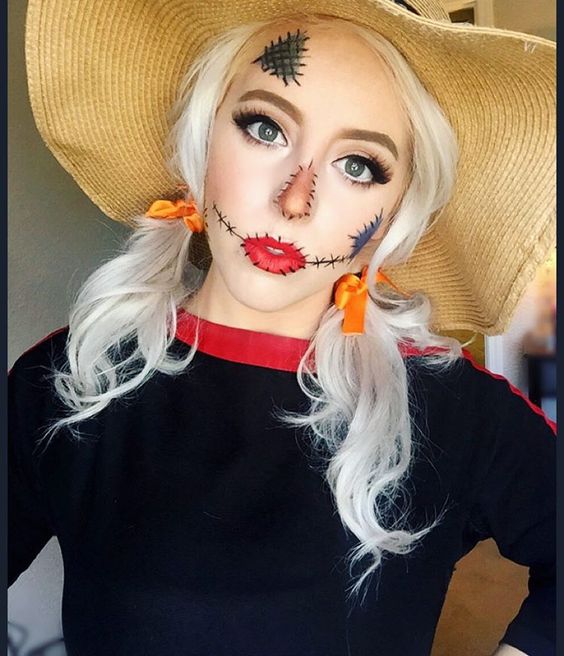 scarecrow halloween costume ideas for college girls
