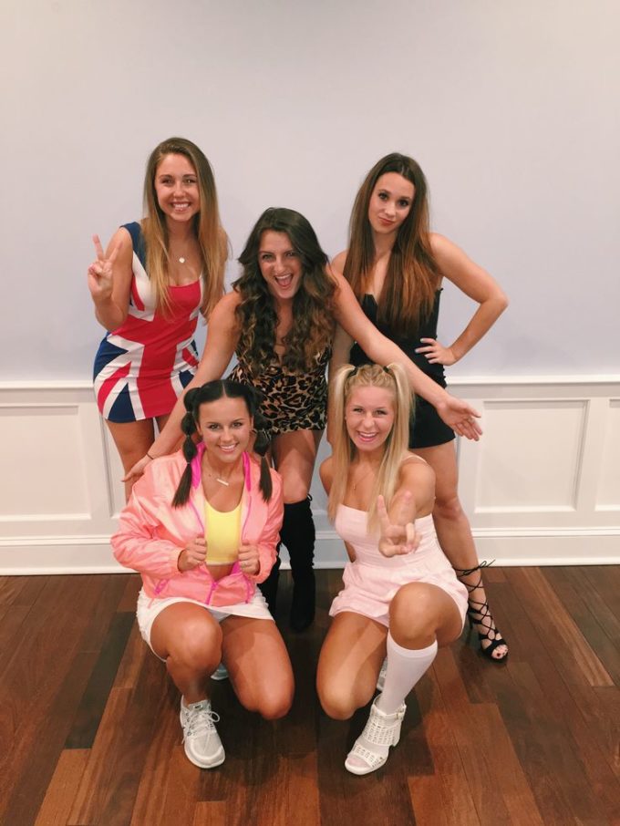 spice girls halloween costume ideas for college girls