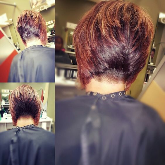 angled bob haircut