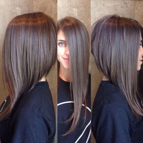 long inverted hairstyle