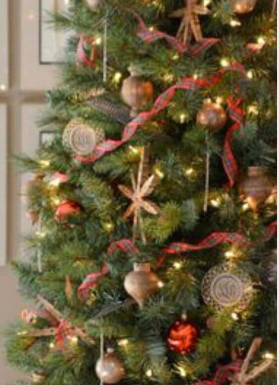 small Christmas tree decorations