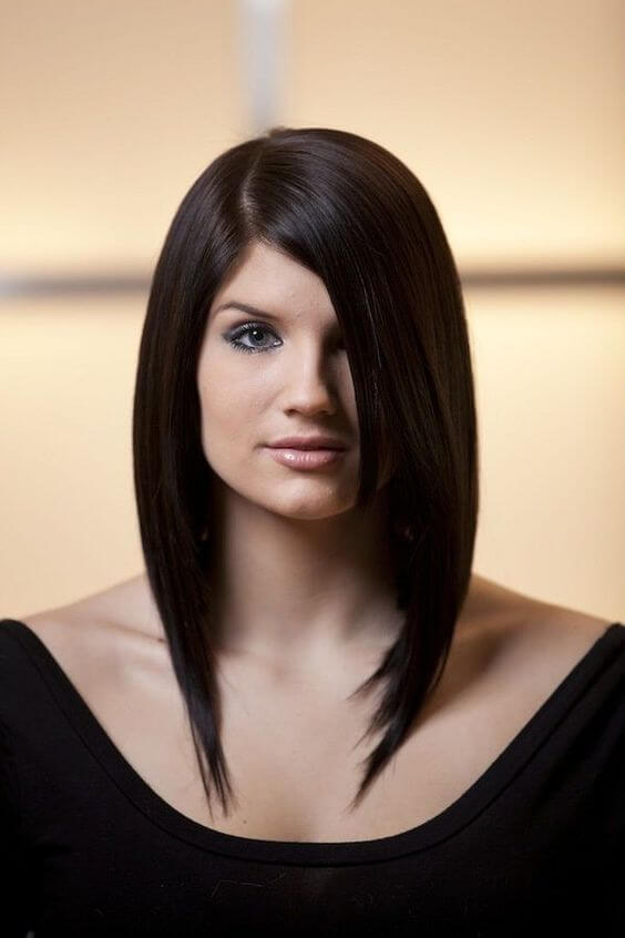 straight inverted bob