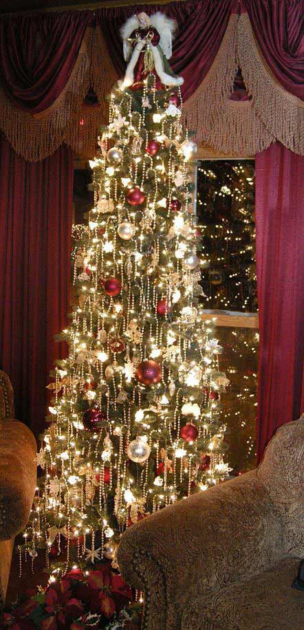 tiny lights decor tree