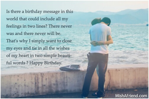 birthday love messages for girlfriend
