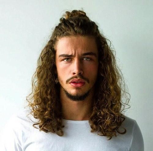 men extra long haircuts