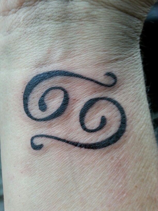 20+ Cancer Zodiac Symbol Tattoo Designs-Ideas for Men and ...