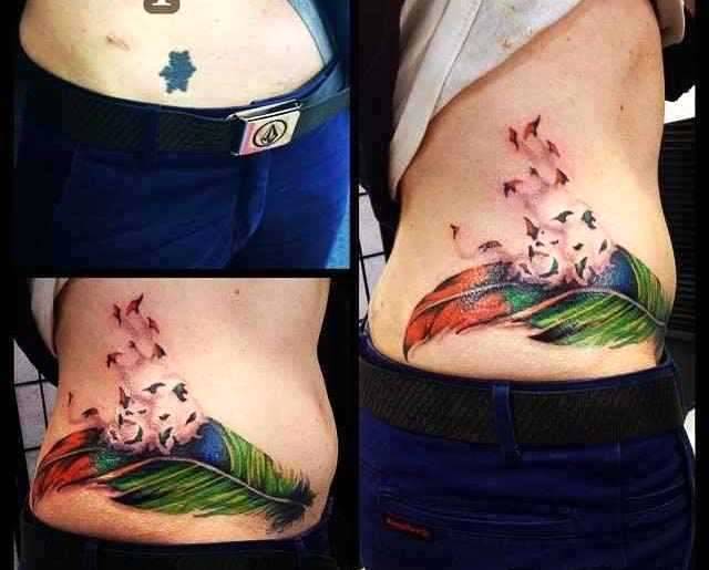 tattoo pictures to cover up stretch marks