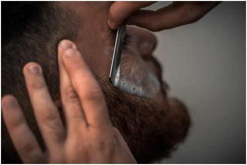 getting shaved