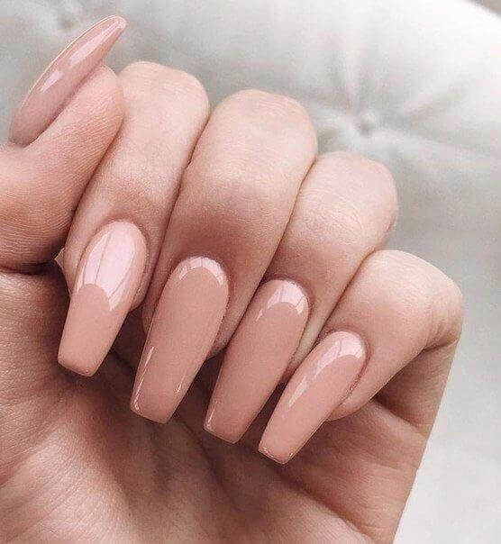 nails acrylic coffin