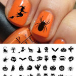 halloween nail art stickers