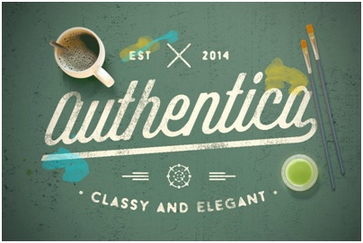 authentica font