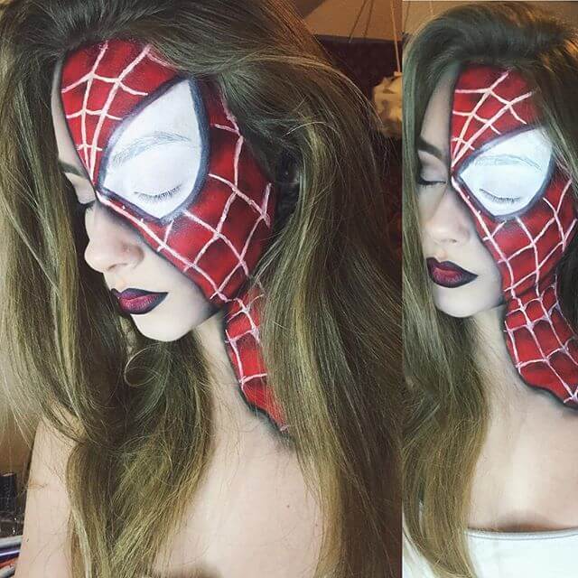 spider woman makeup ideas