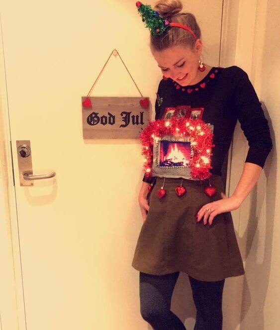 cute funny christmas dress ideas for girls