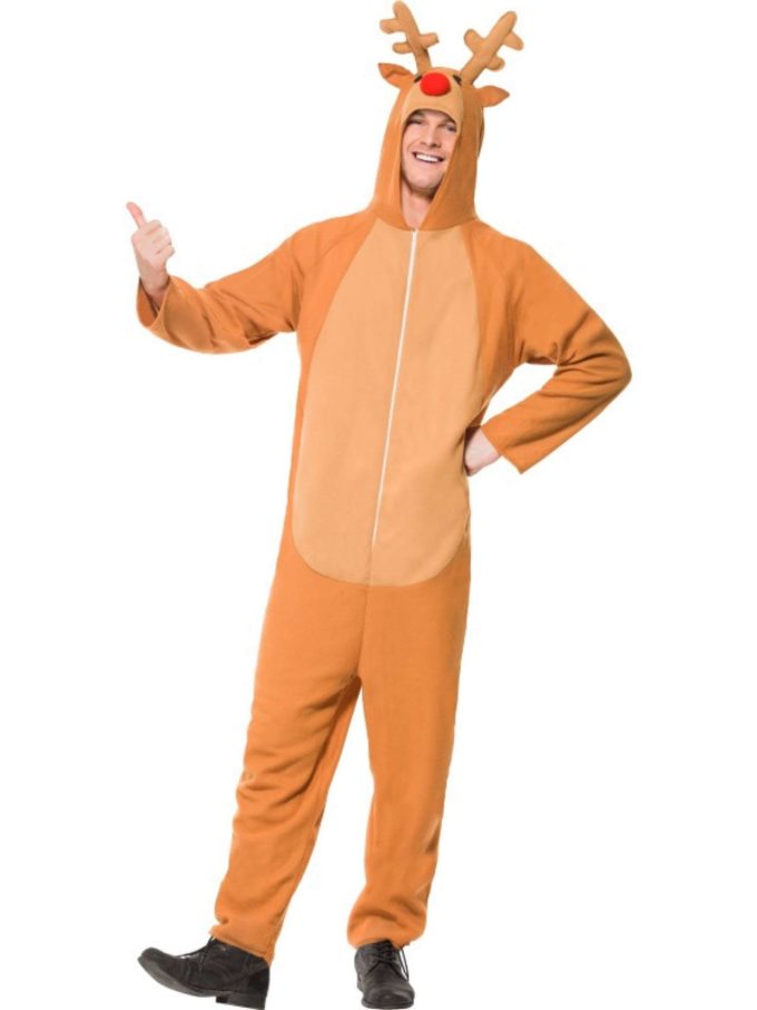 funny christmas reindeer costume ideas for men