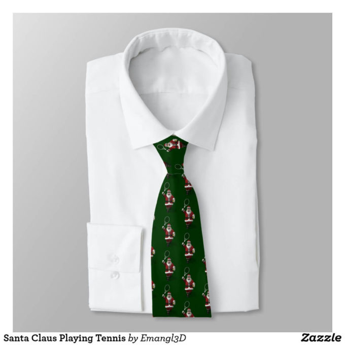 santa tie christmas suit ideas for men