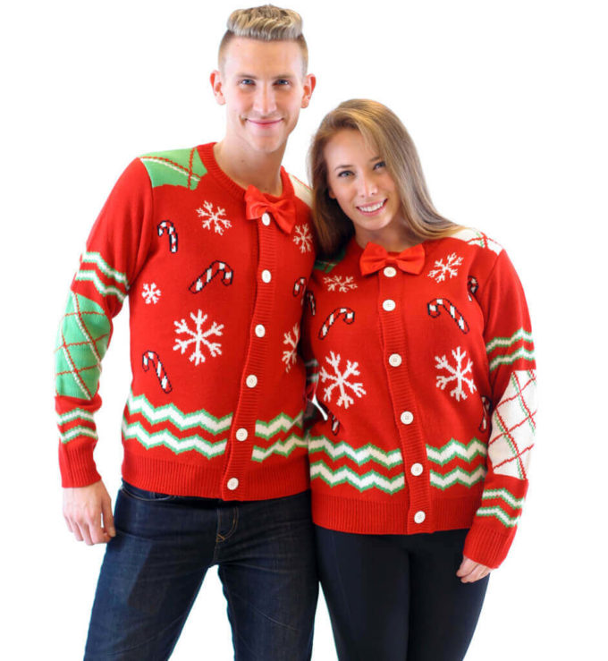 ugly christmas sweater ideas for couples