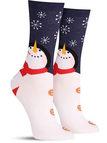 christmas snowman socks
