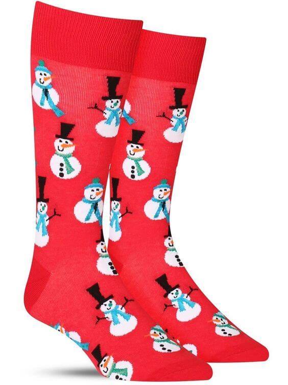 cute snowmen christmas socks