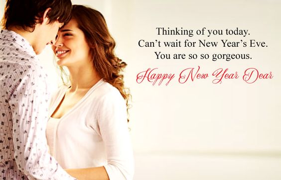 happy new year eve messages for dear love