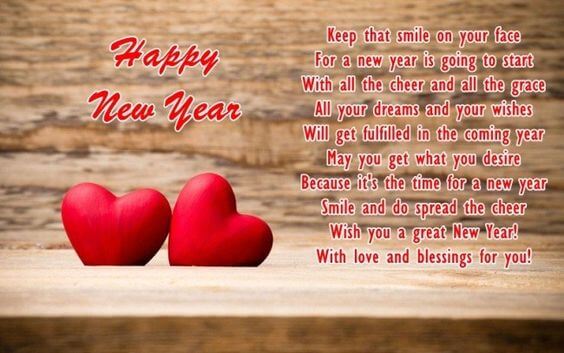 happy new year wishes quotes for love