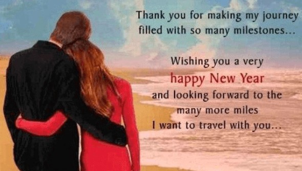 happy new year wishes for love of your life