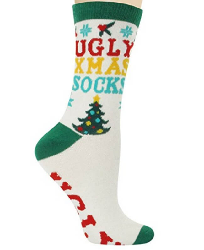 ugly christmas socks