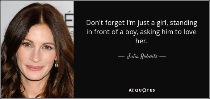 famous love movie notting hill- cute romantic love sayings by julia roberts