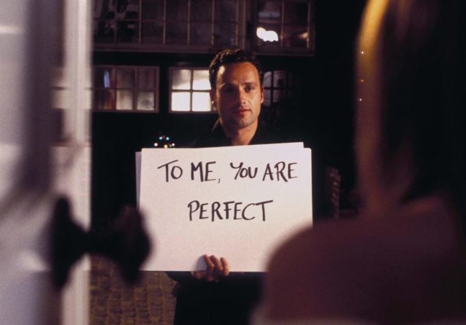 famous movie love actually- cute romantic love sayings