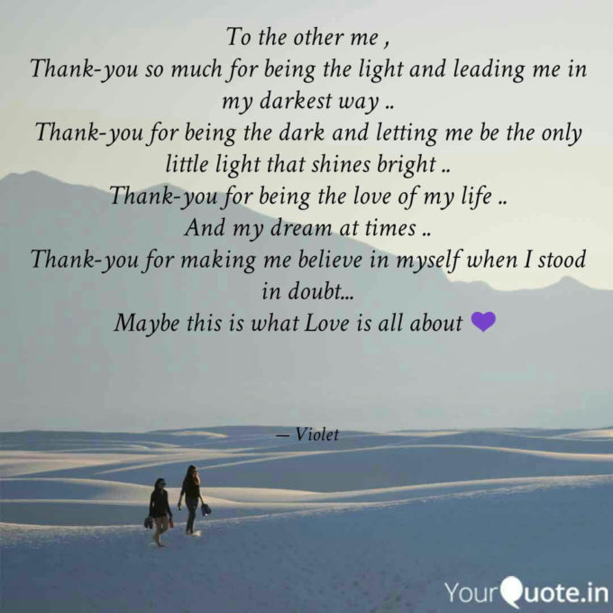 thank you quotes about love