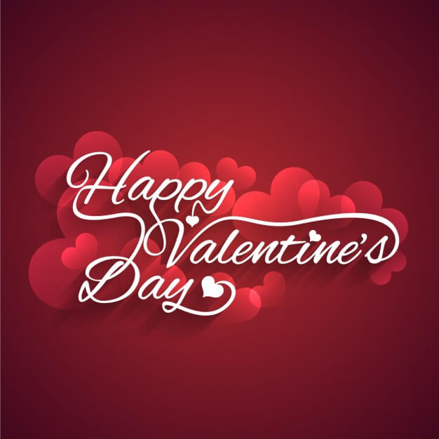 download free happy valentines day hearts image for card