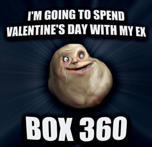 valentines single meme
