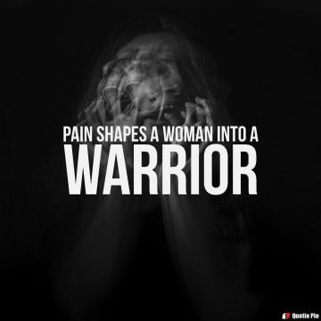 strong warrior woman quote
