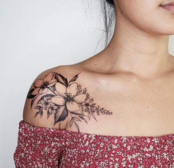 20 Pretty Jasmine Flower Tattoo Designs – EntertainmentMesh