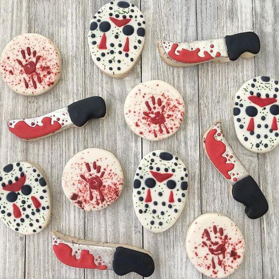 friday the 13th cookies designs for halloween
